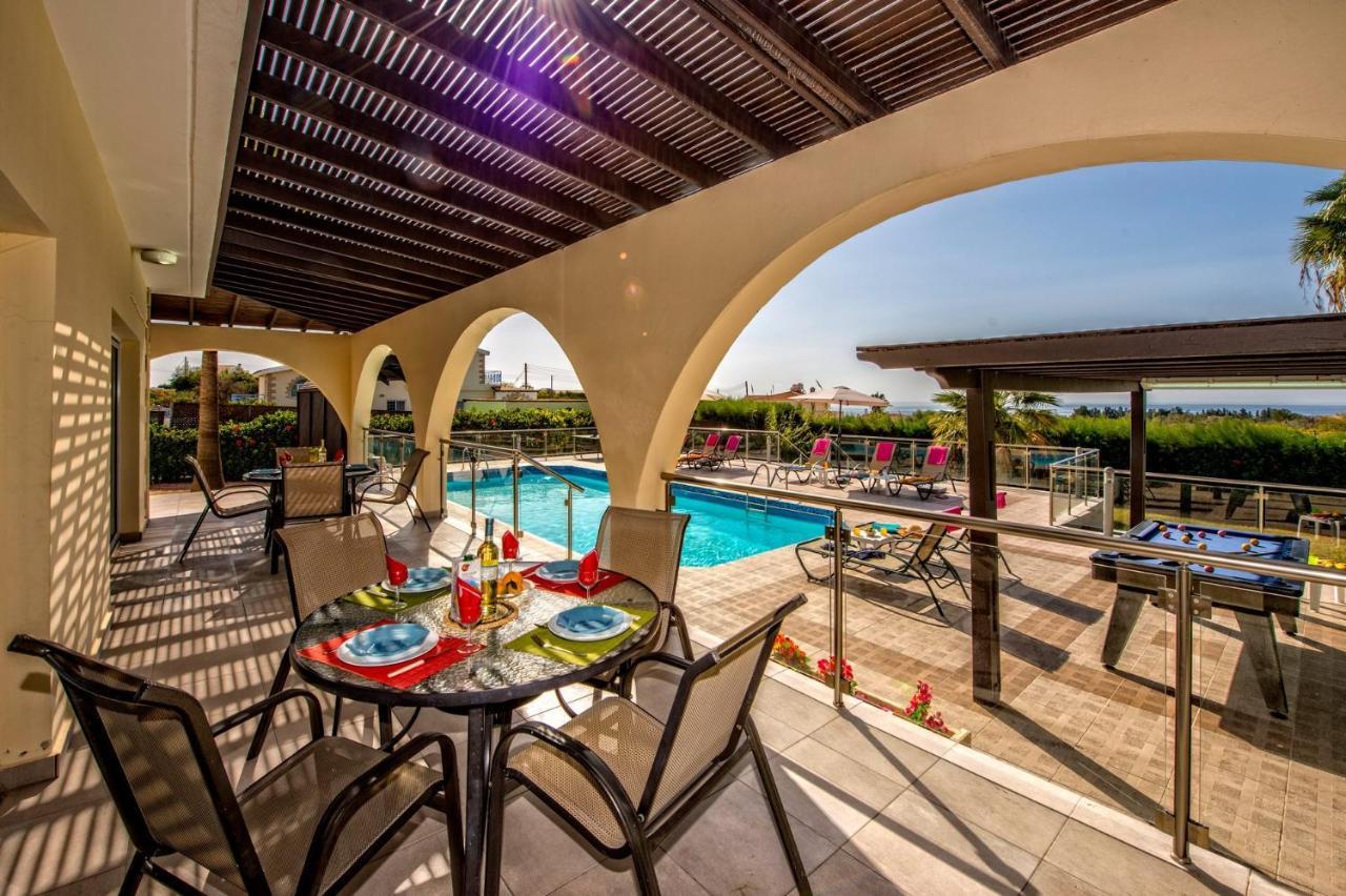 Villa Danae Coral Bay By Villa Plus Pégeia Exteriör bild
