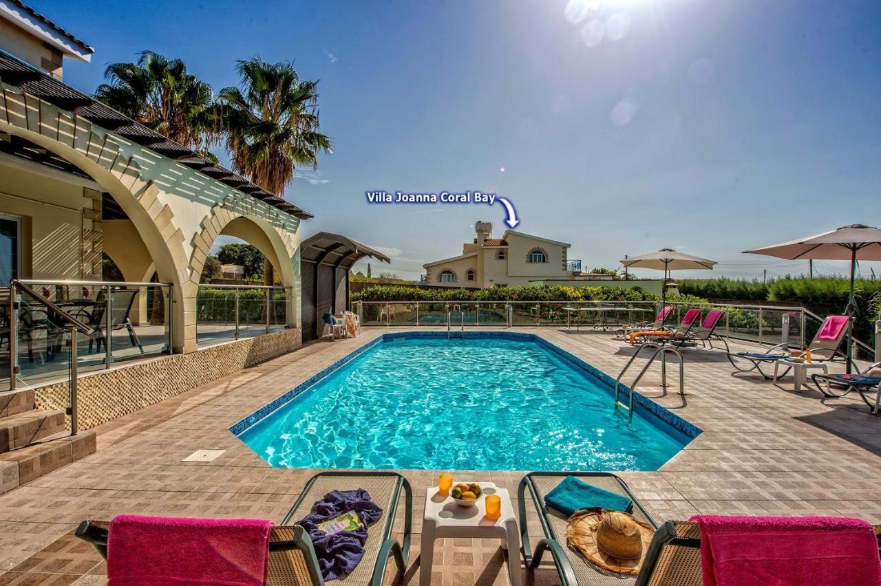 Villa Danae Coral Bay By Villa Plus Pégeia Exteriör bild