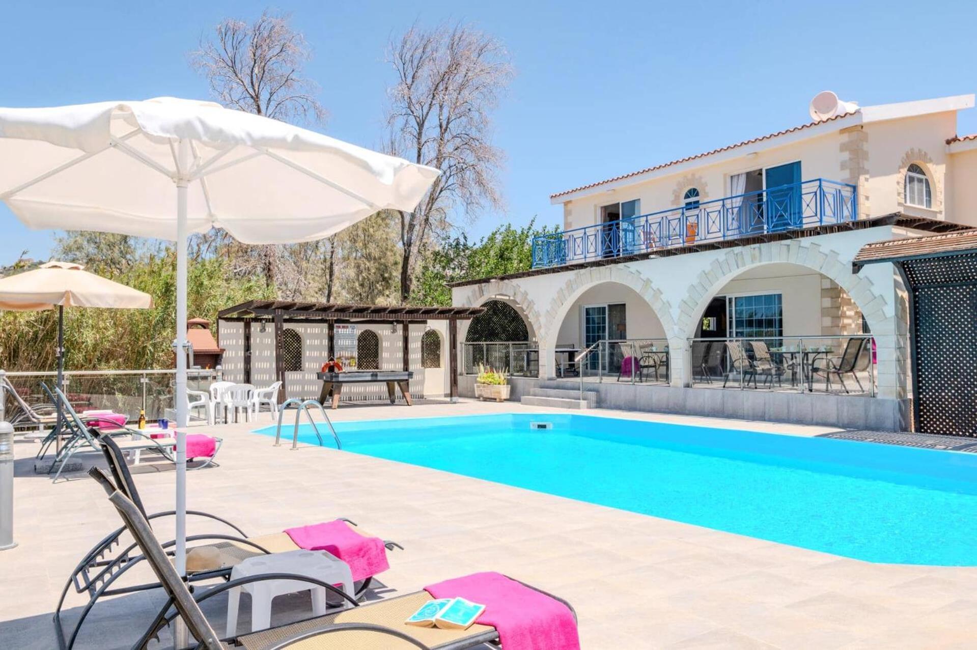 Villa Danae Coral Bay By Villa Plus Pégeia Exteriör bild